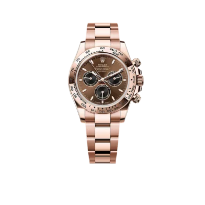 Rolex Cosmograph Daytona 40mm Everose Gold Chocolate Dial Mens Watch – Ref. 116505