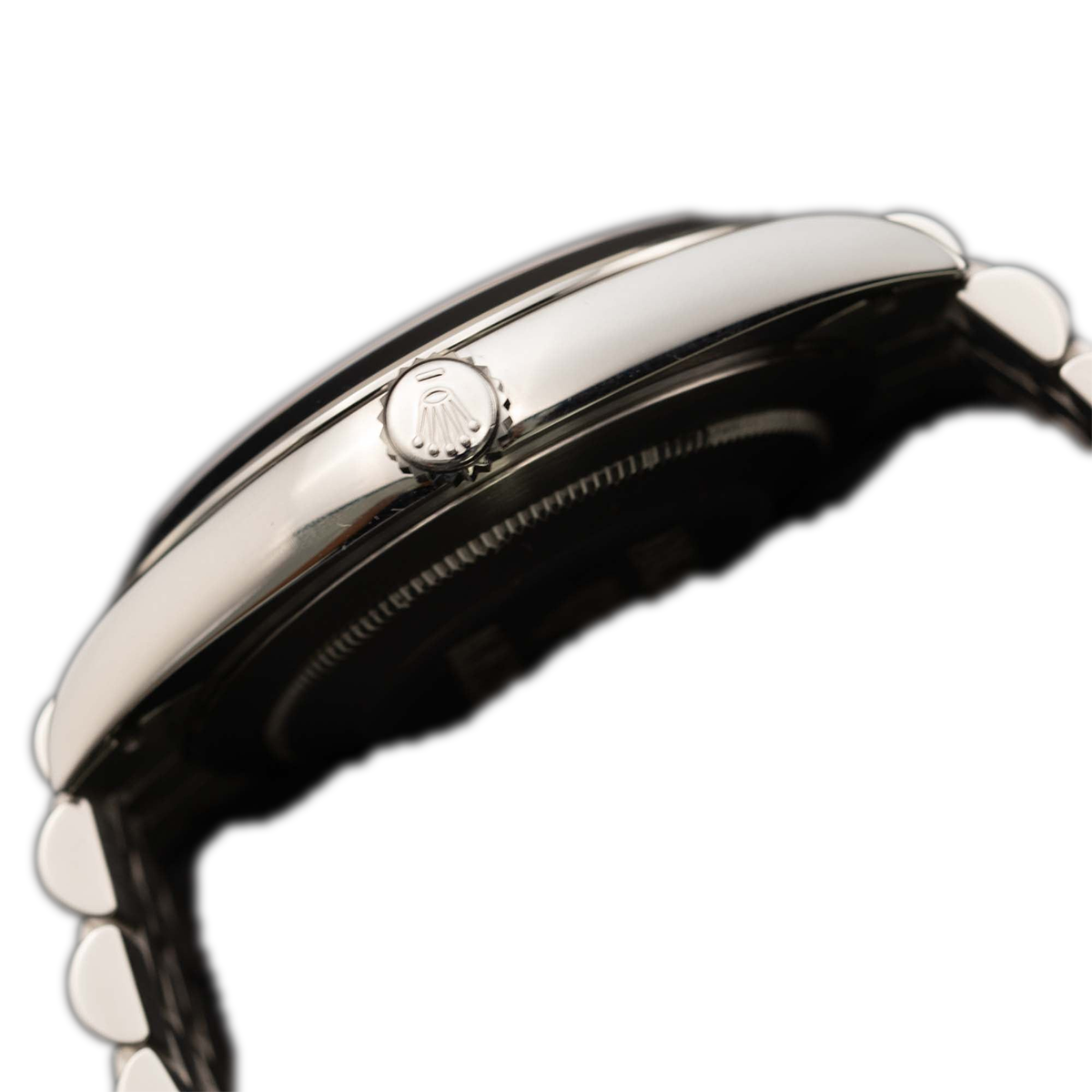 Rolex Datejust 126300 Smooth Bezel Watch 41mm Black Diamond Dial - Image 3