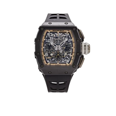 Richard Mille RM 11-03 Black Ceramic, Skeleton Dial 50 mm