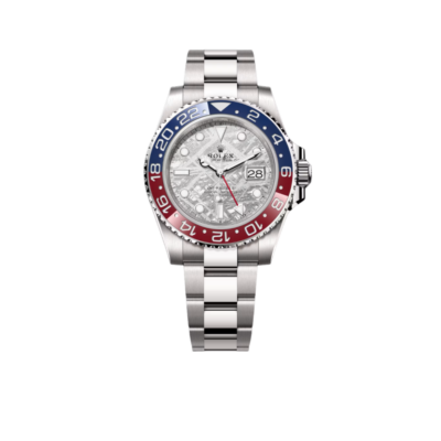 Rolex GMT-Master II Pepsi White Gold Meteorite Dial 126719BLRO-0002 New